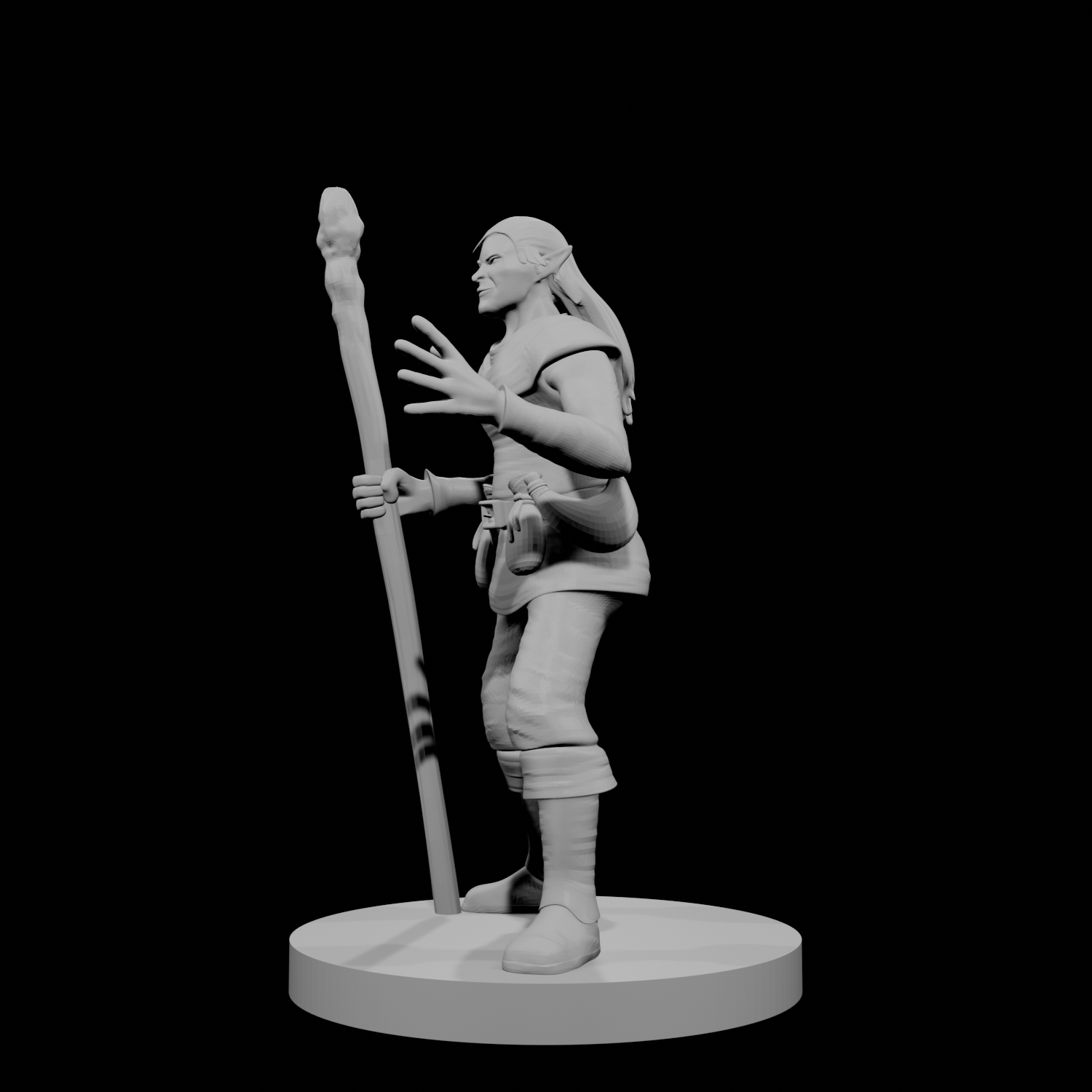 Elfe Mâle Druide