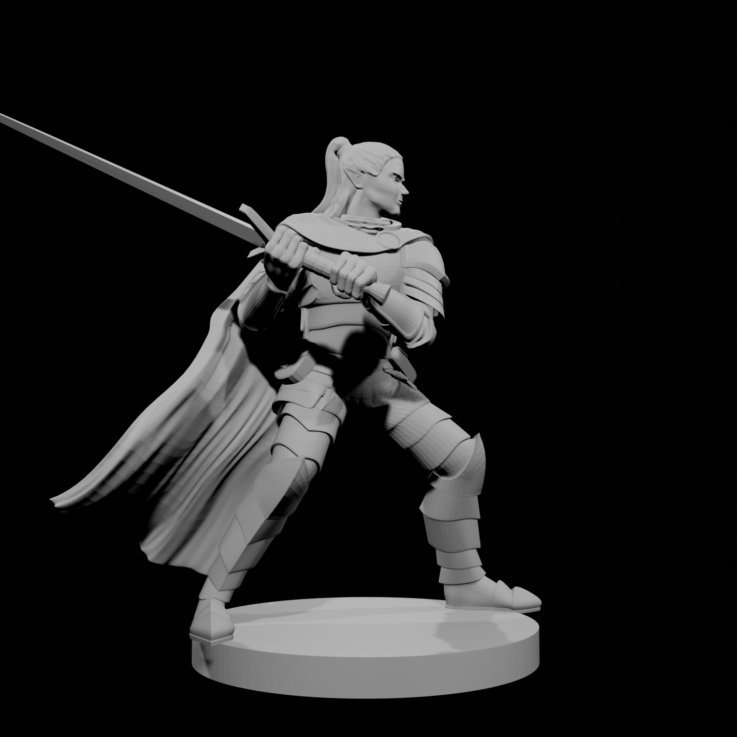 Elf Male Paladin 2