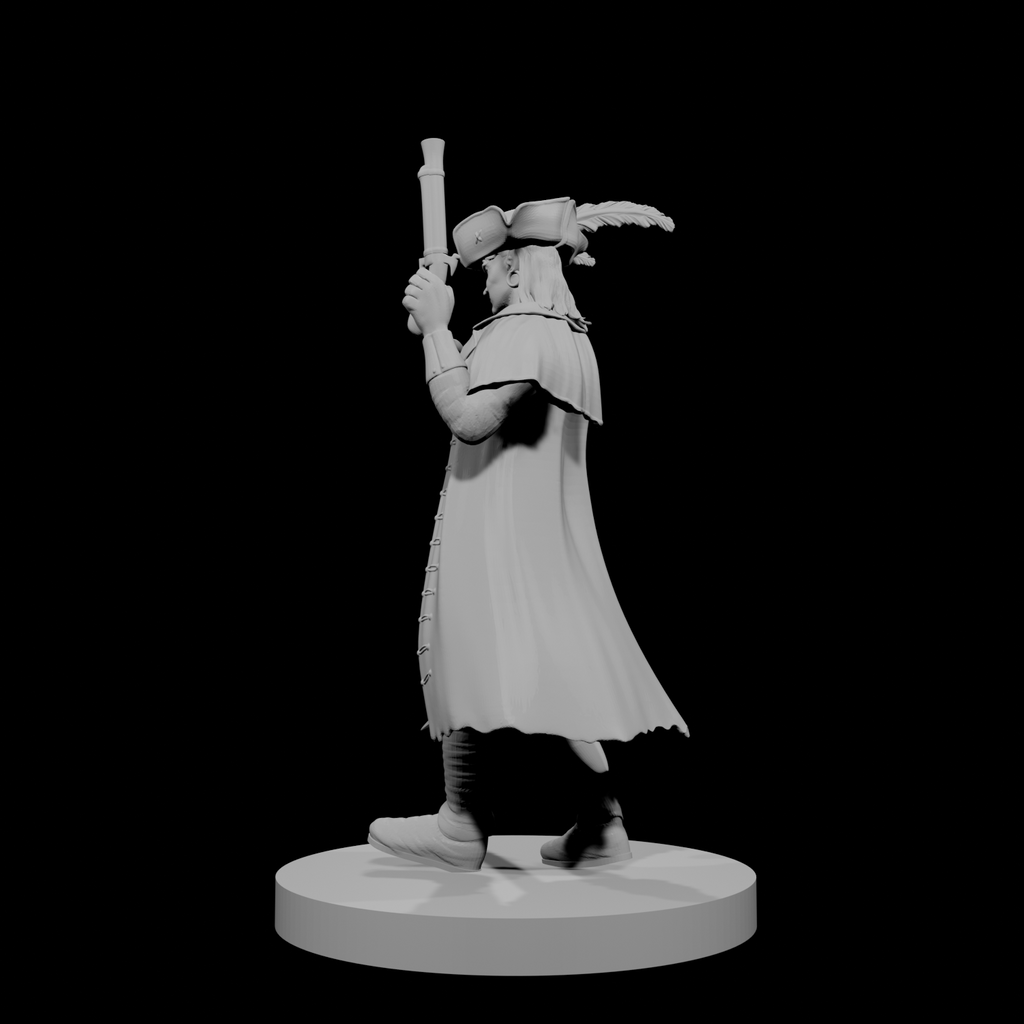 Elf Male Pirate Captain