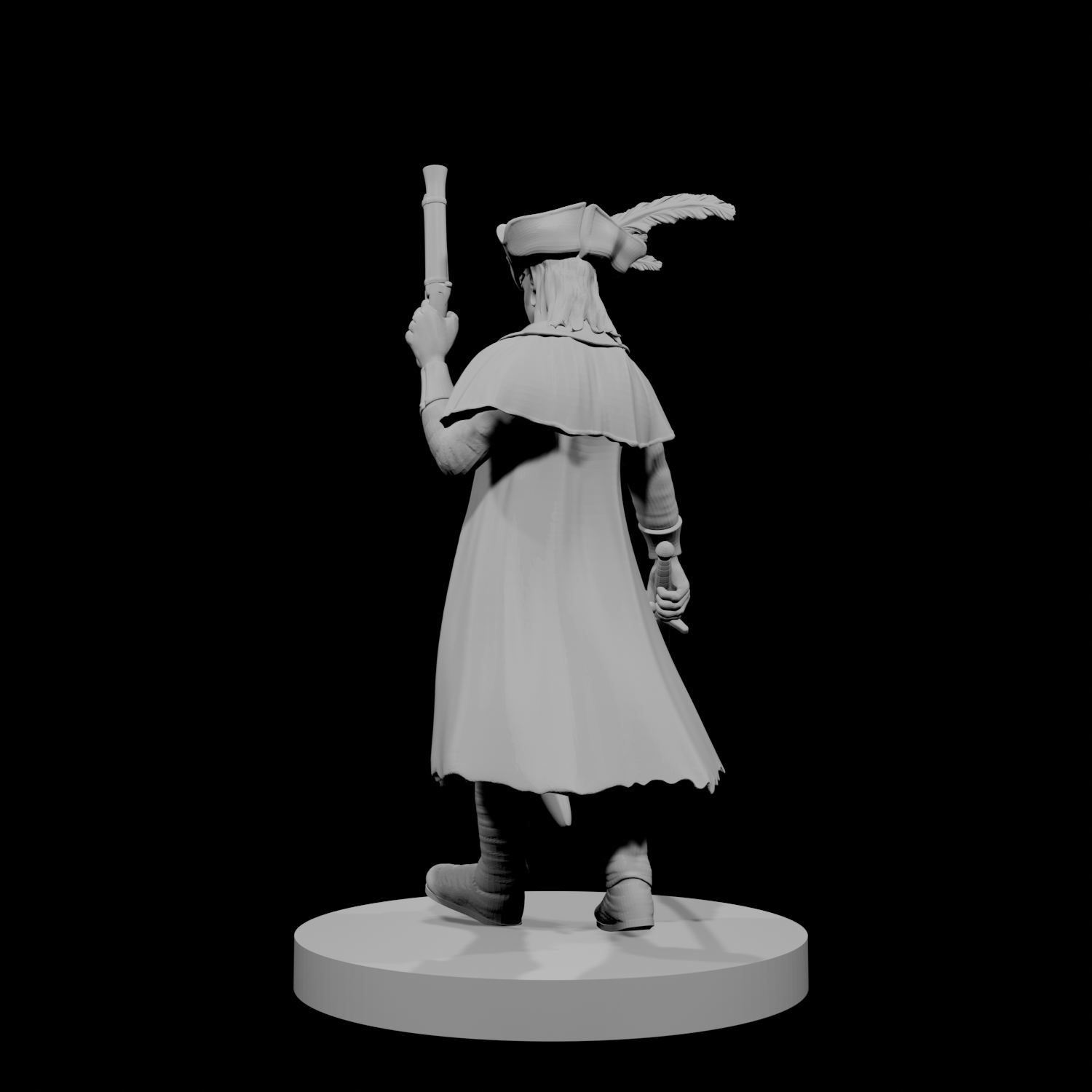 Elf Male Pirate Captain