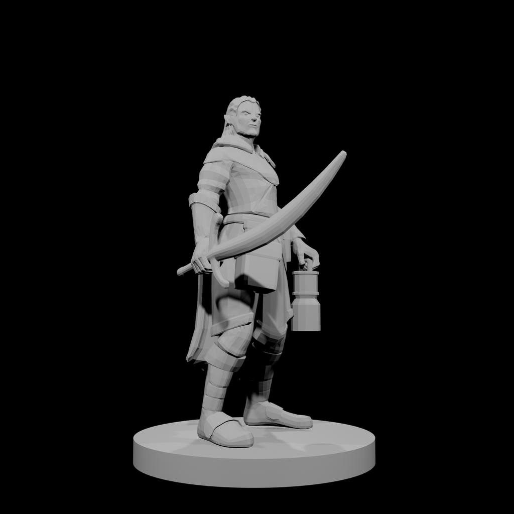 Elf Male Ranger Moonblade
