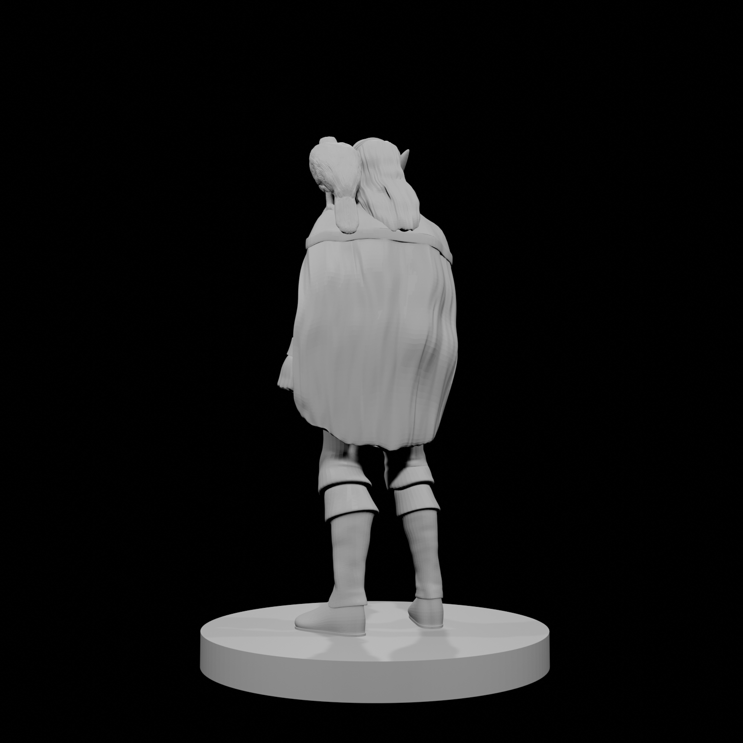 Elf Male Sorcerer with Hawk