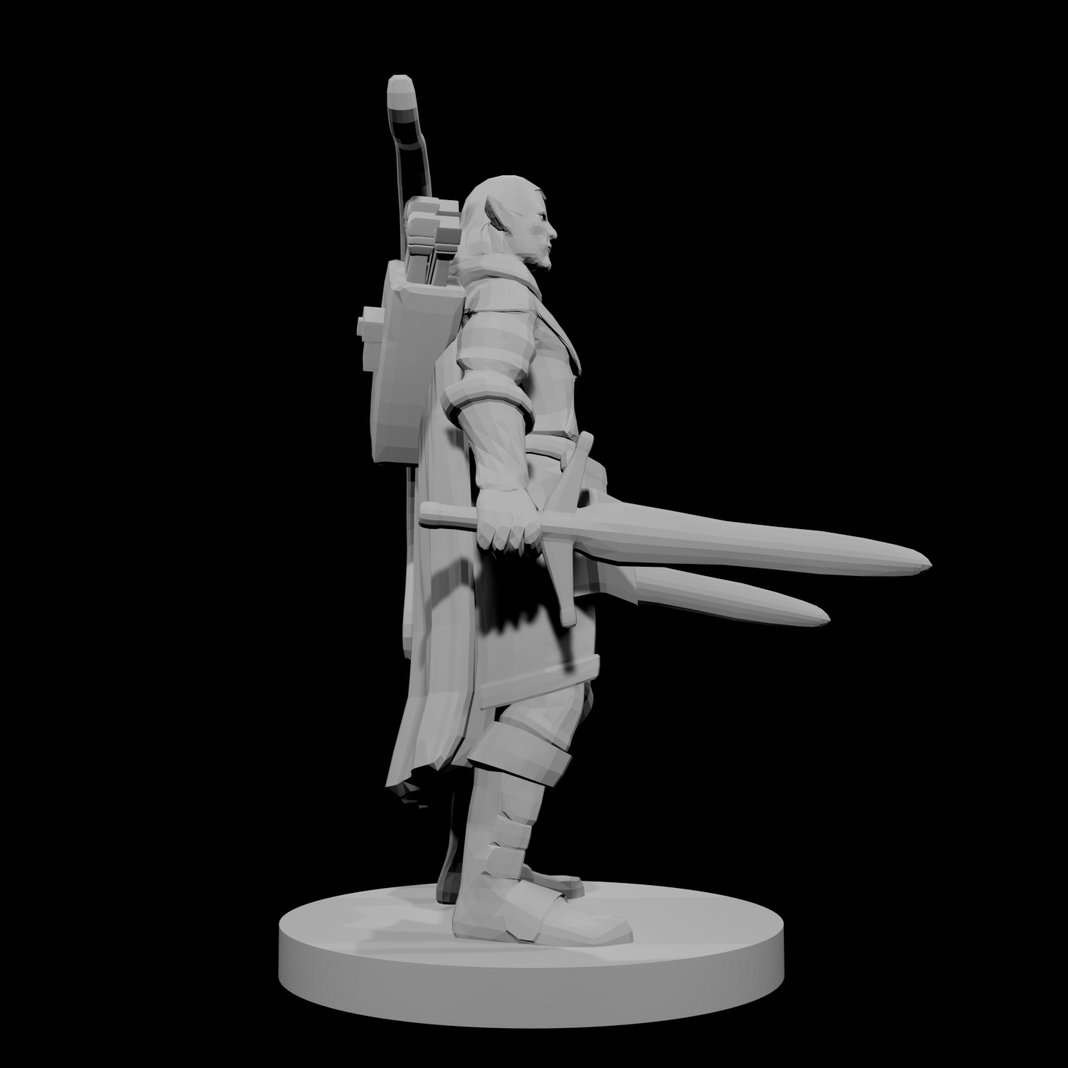 Elf Male Two Sword Ranger