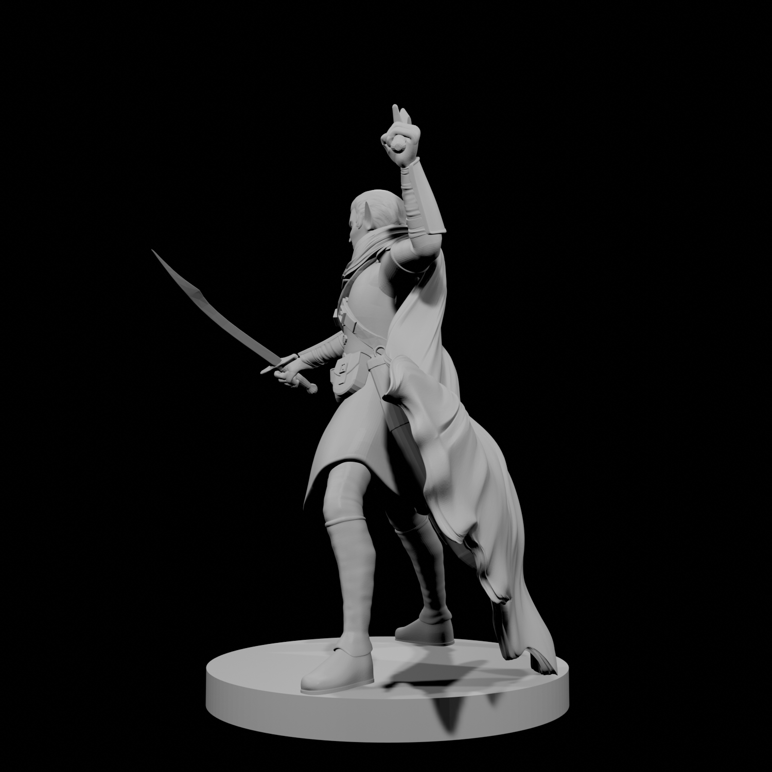 Elf Male Two Sword Ranger 4
