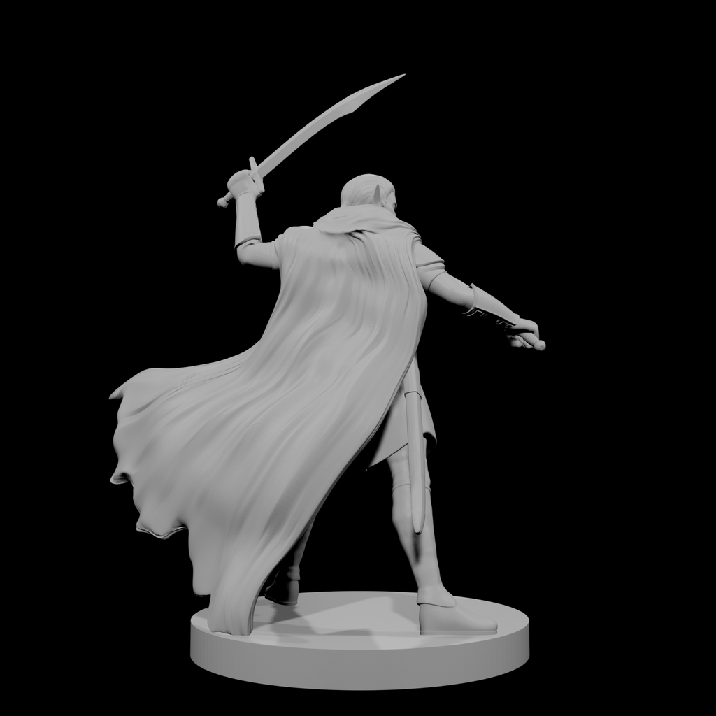 Elf Male Two Sword Ranger 4