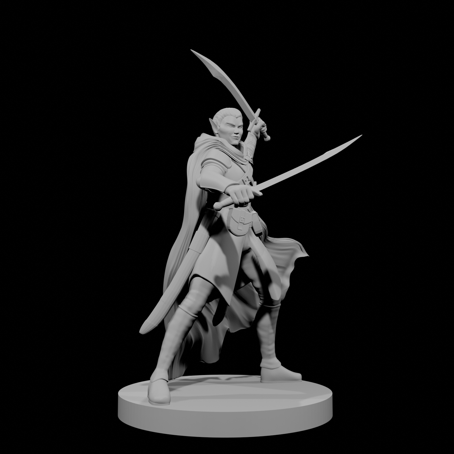 Elf Male Two Sword Ranger 4