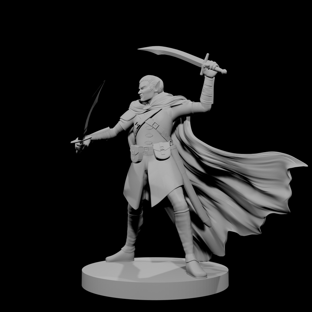 Elf Male Two Sword Ranger 4