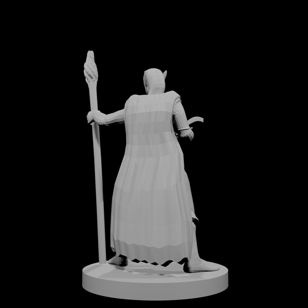 Elf Wizard Fireball