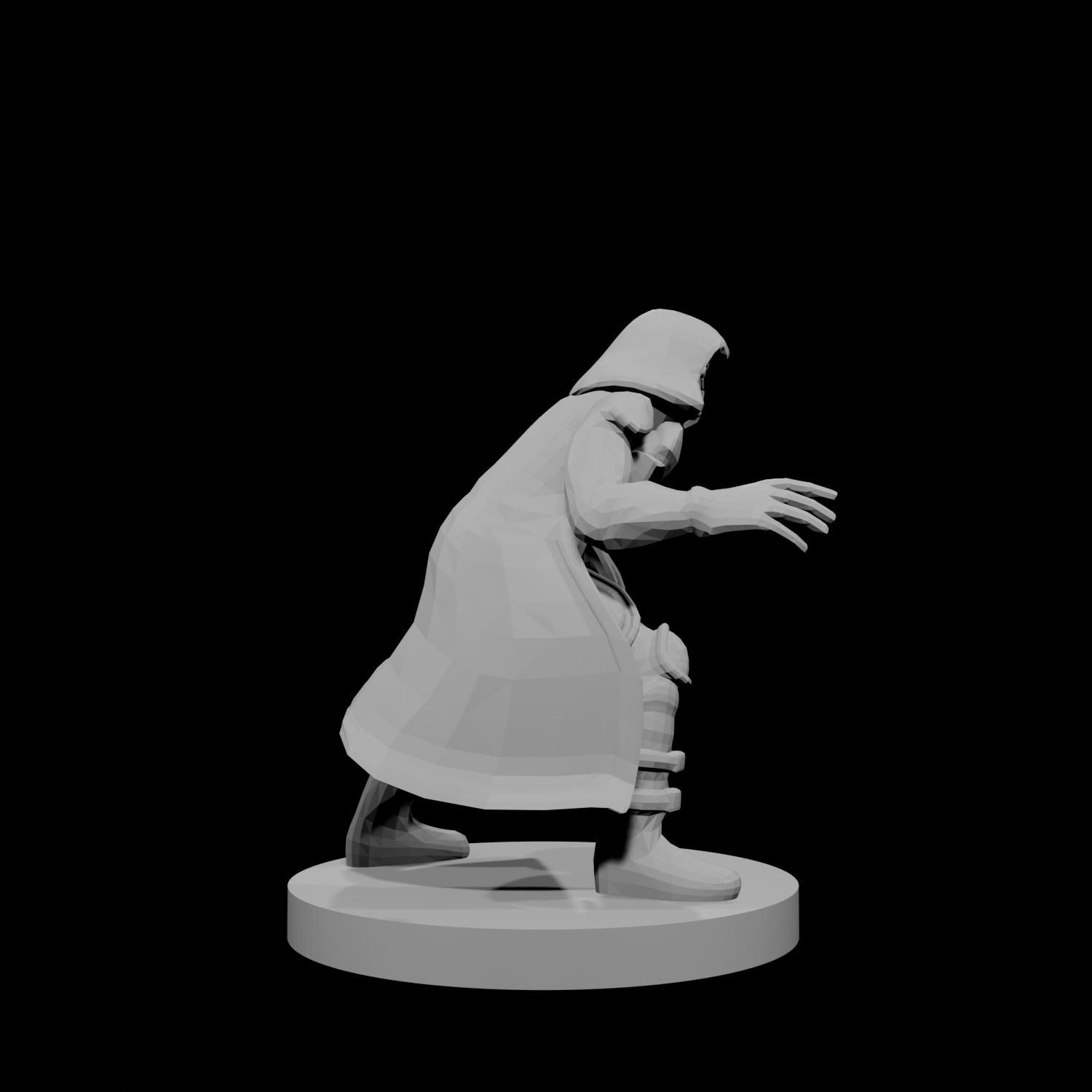 Elf Wizard masked sneaking