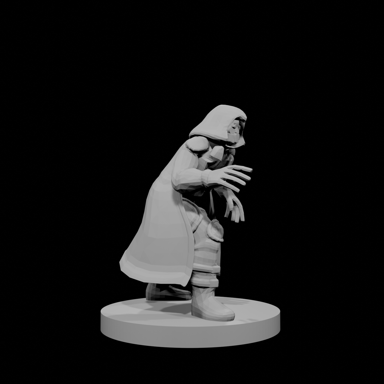 Elf Wizard masked sneaking