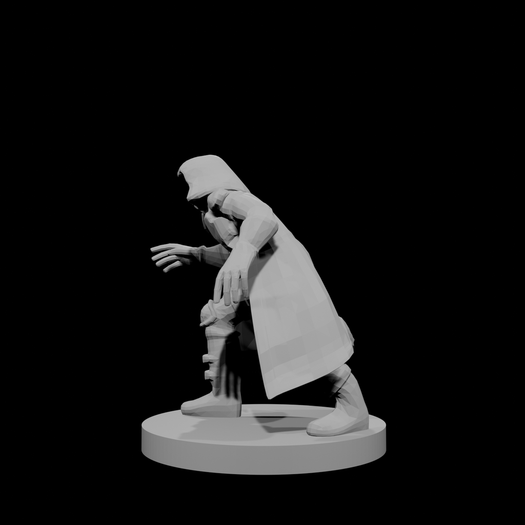 Elf Wizard masked sneaking