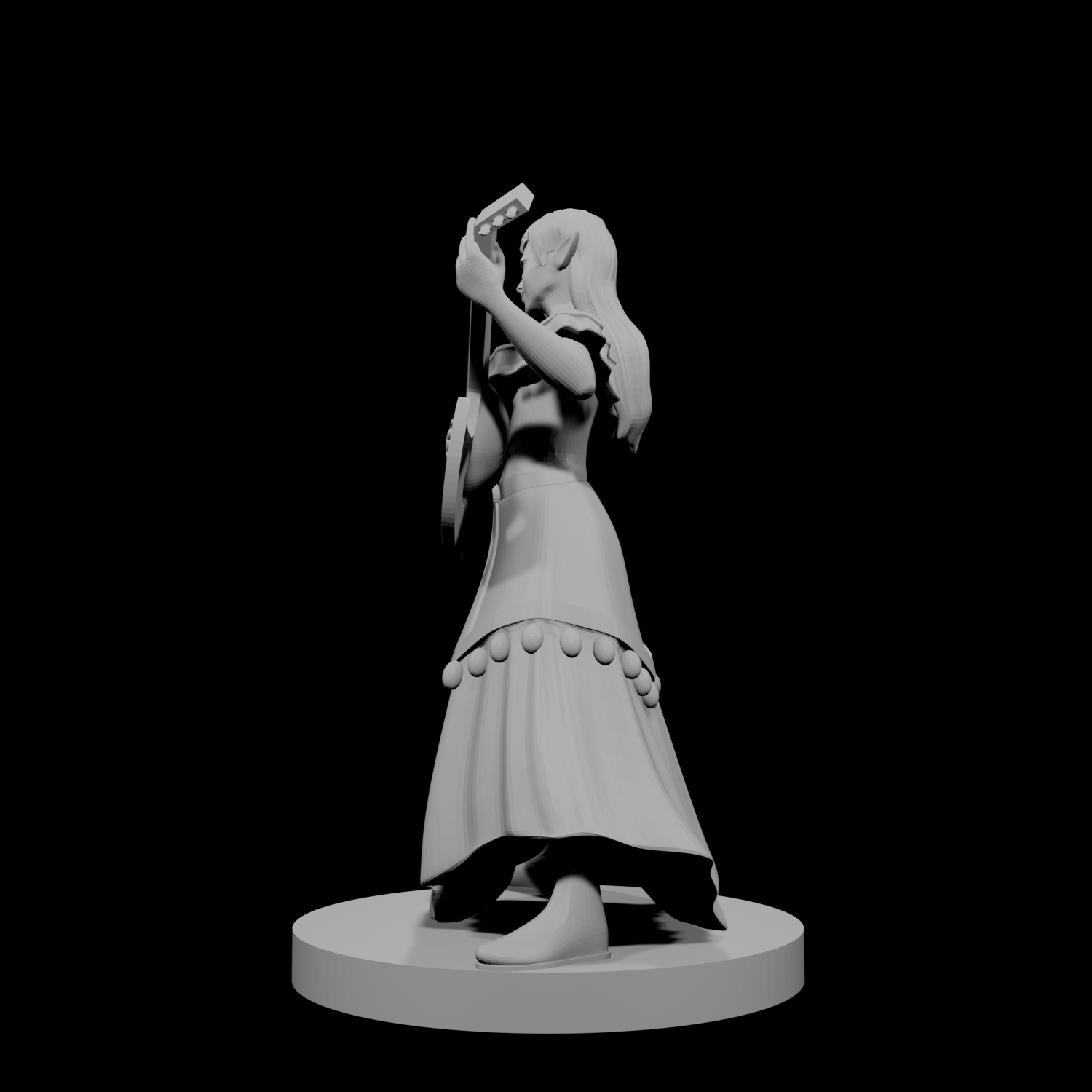 Elven Female Bard 2