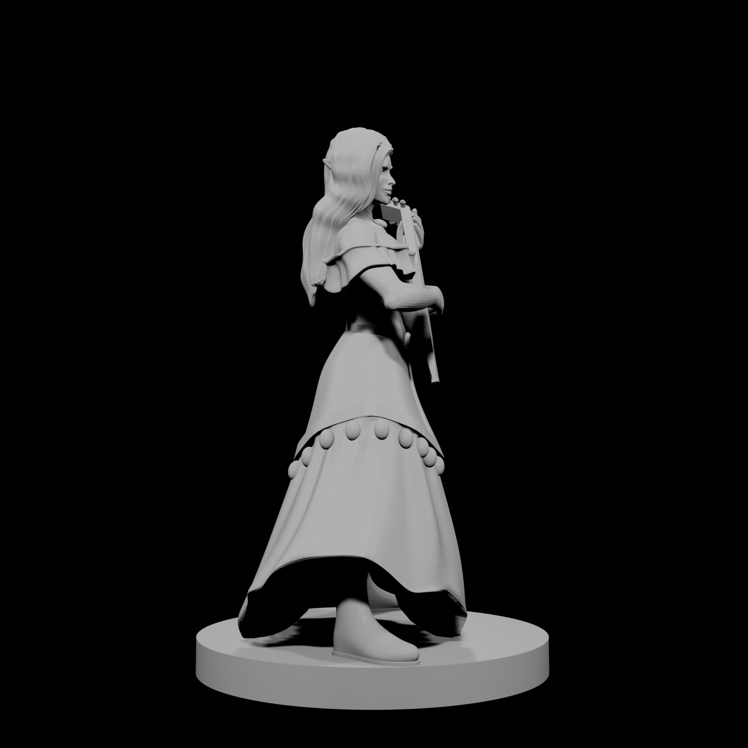 Elven Female Bard 2