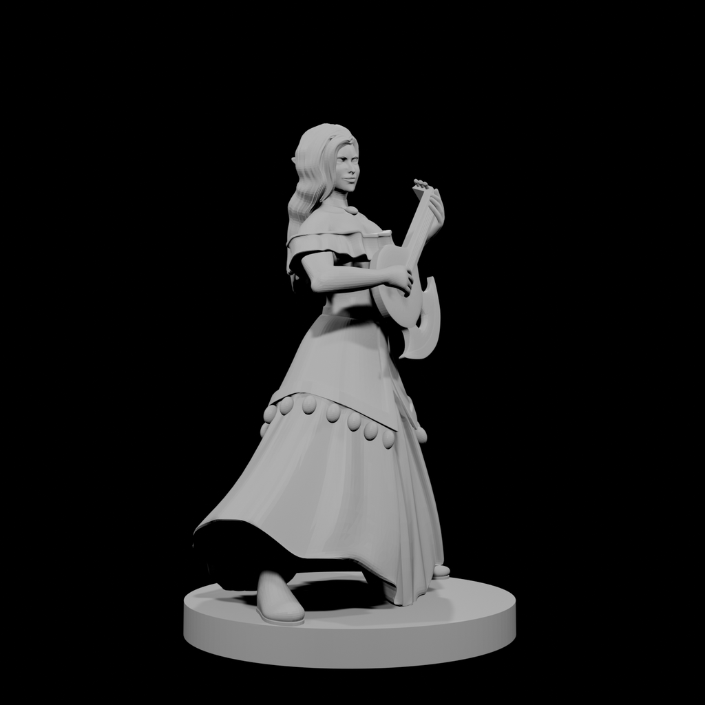 Elven Female Bard 2