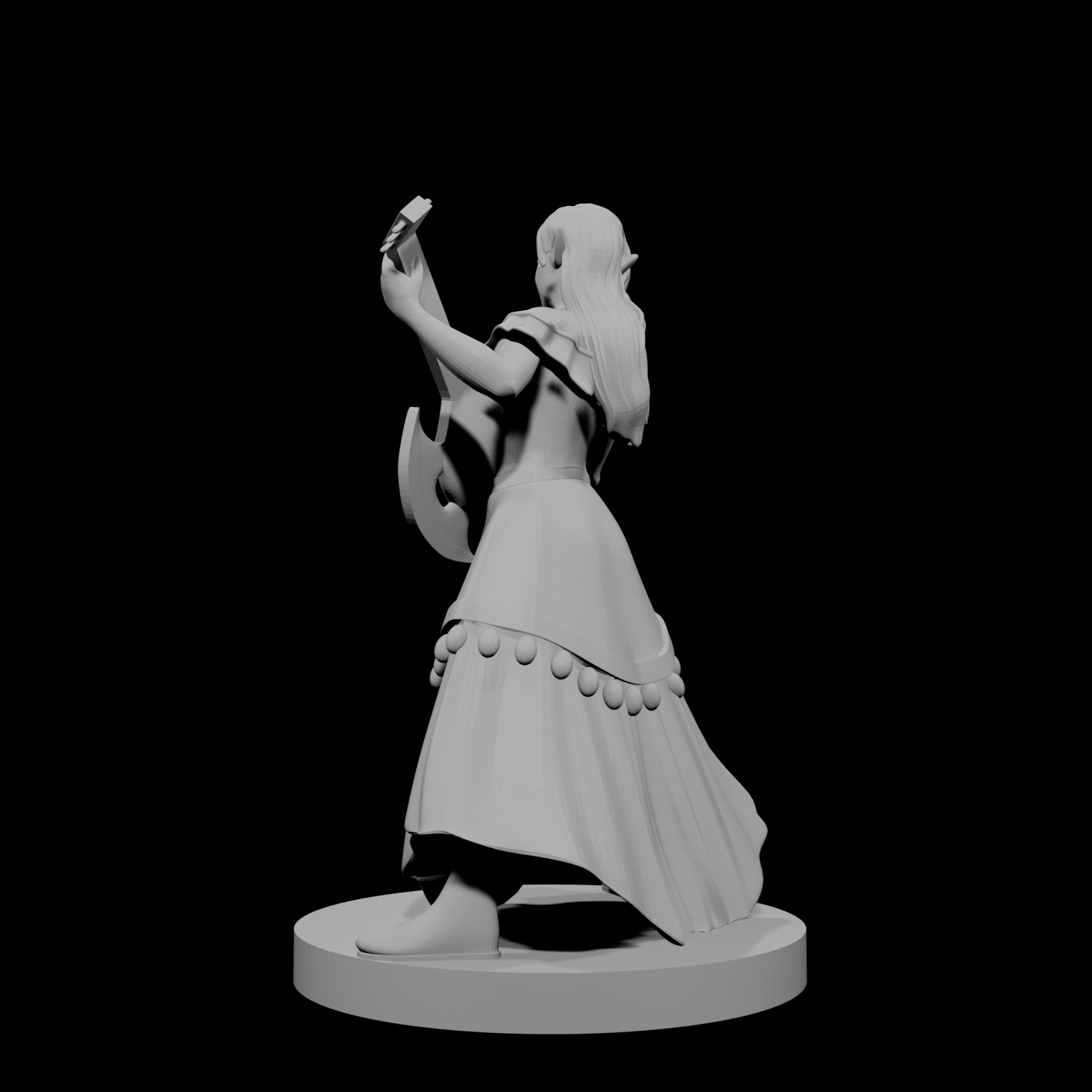 Elven Female Bard 2