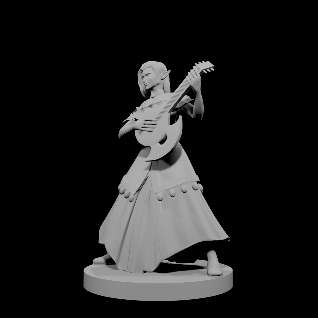 Elven Female Bard 2
