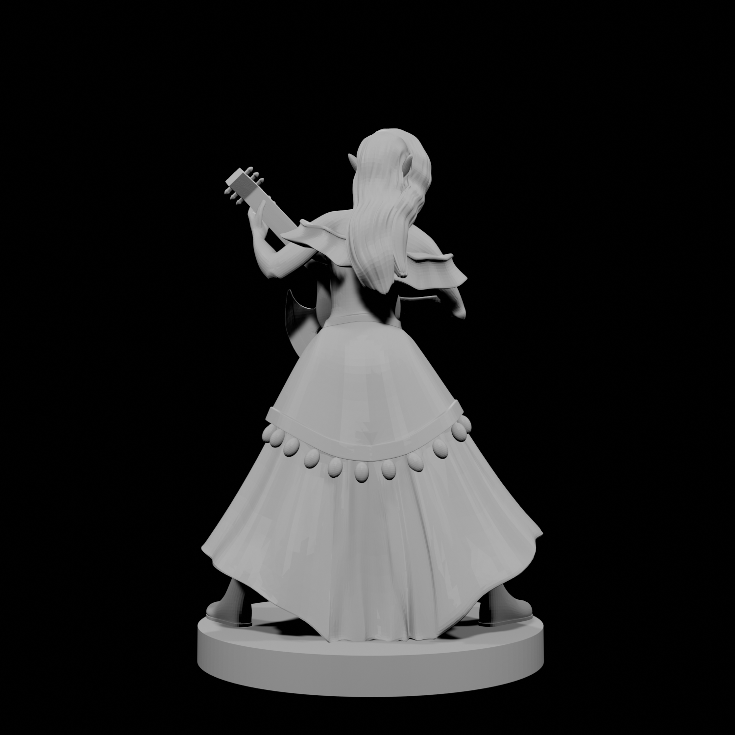 Elven Female Bard 2