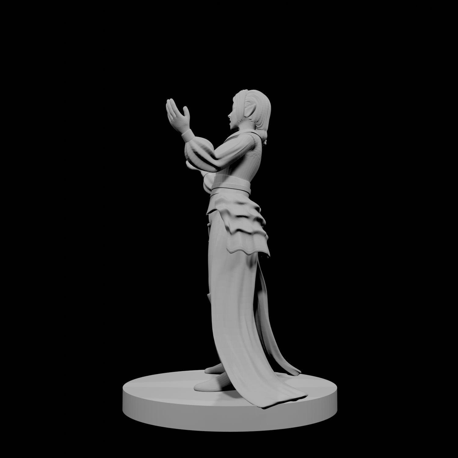 Elven Female Bard 3