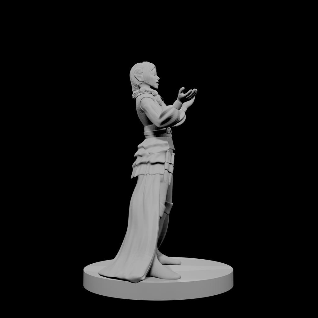 Elven Female Bard 3