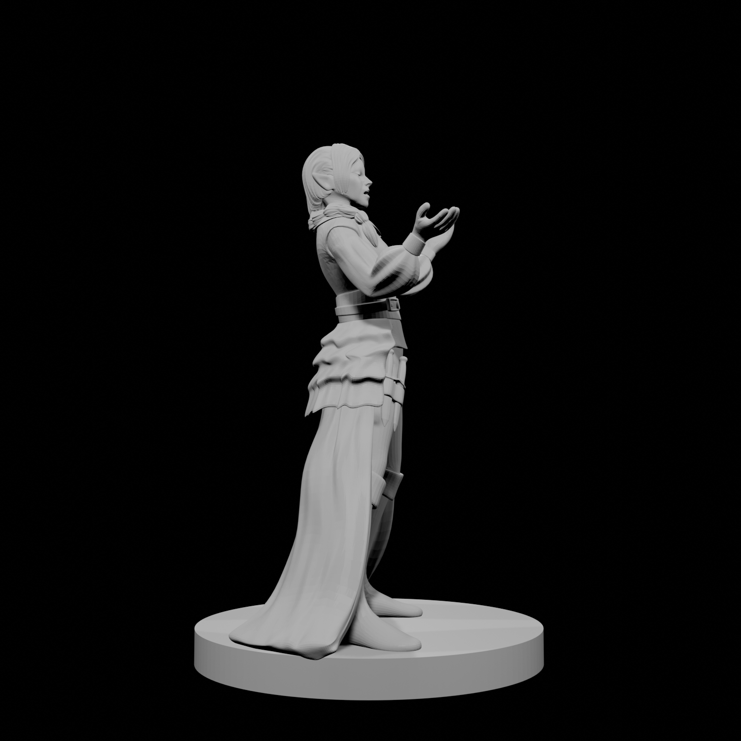 Elven Female Bard 3