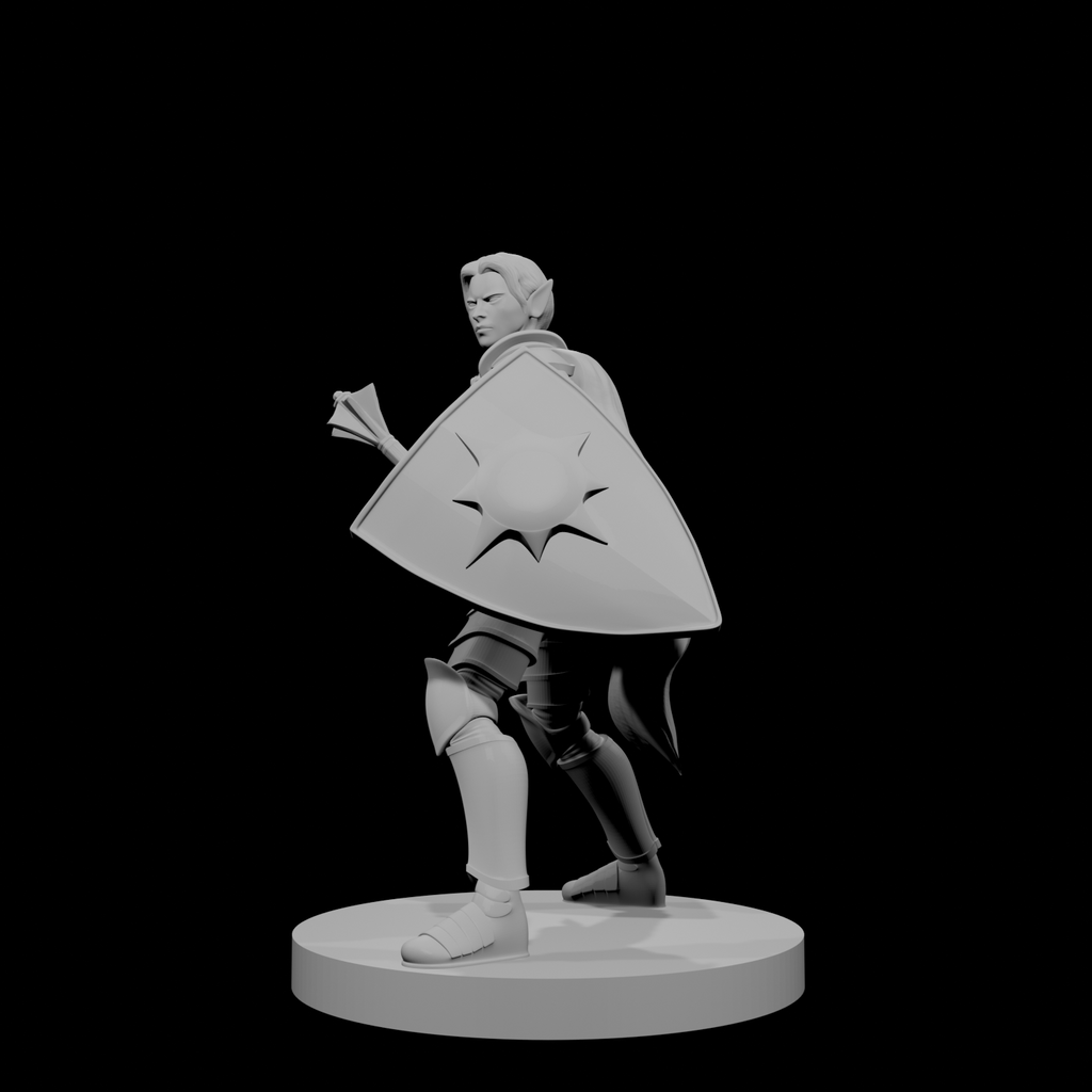 Elven Female Light Cleric