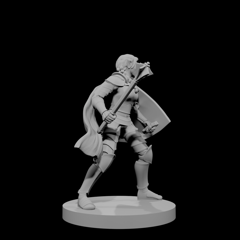 Elven Female Light Cleric