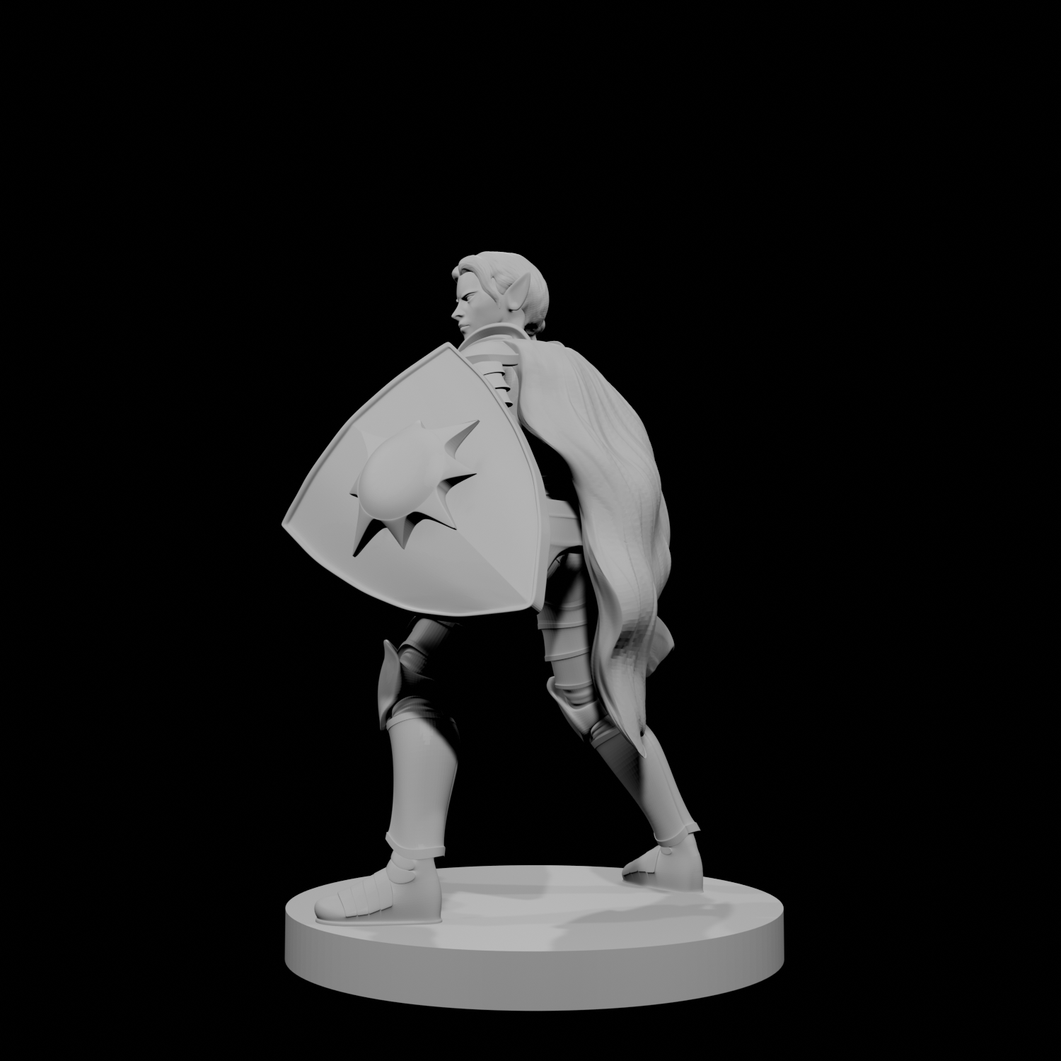 Elven Female Light Cleric