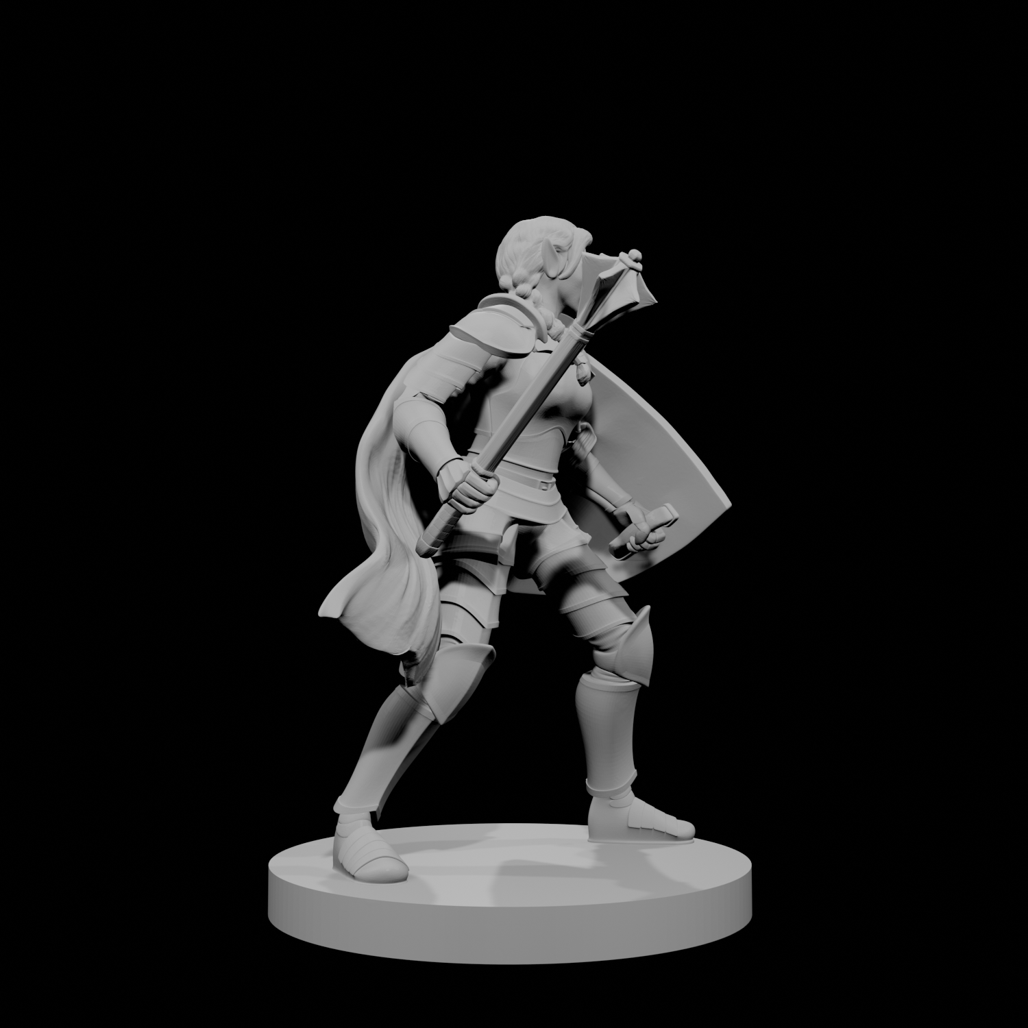 Elven Female Nature Cleric
