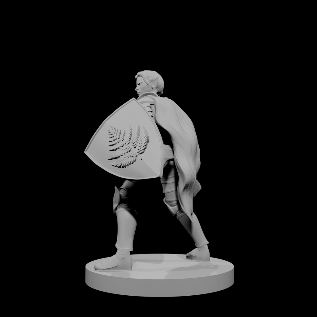 Elven Female Nature Cleric