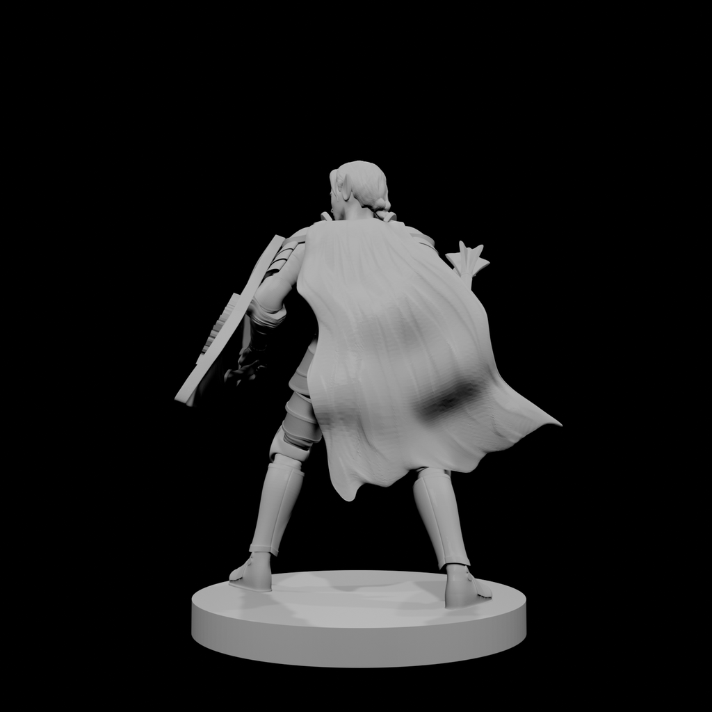 Elven Female Nature Cleric