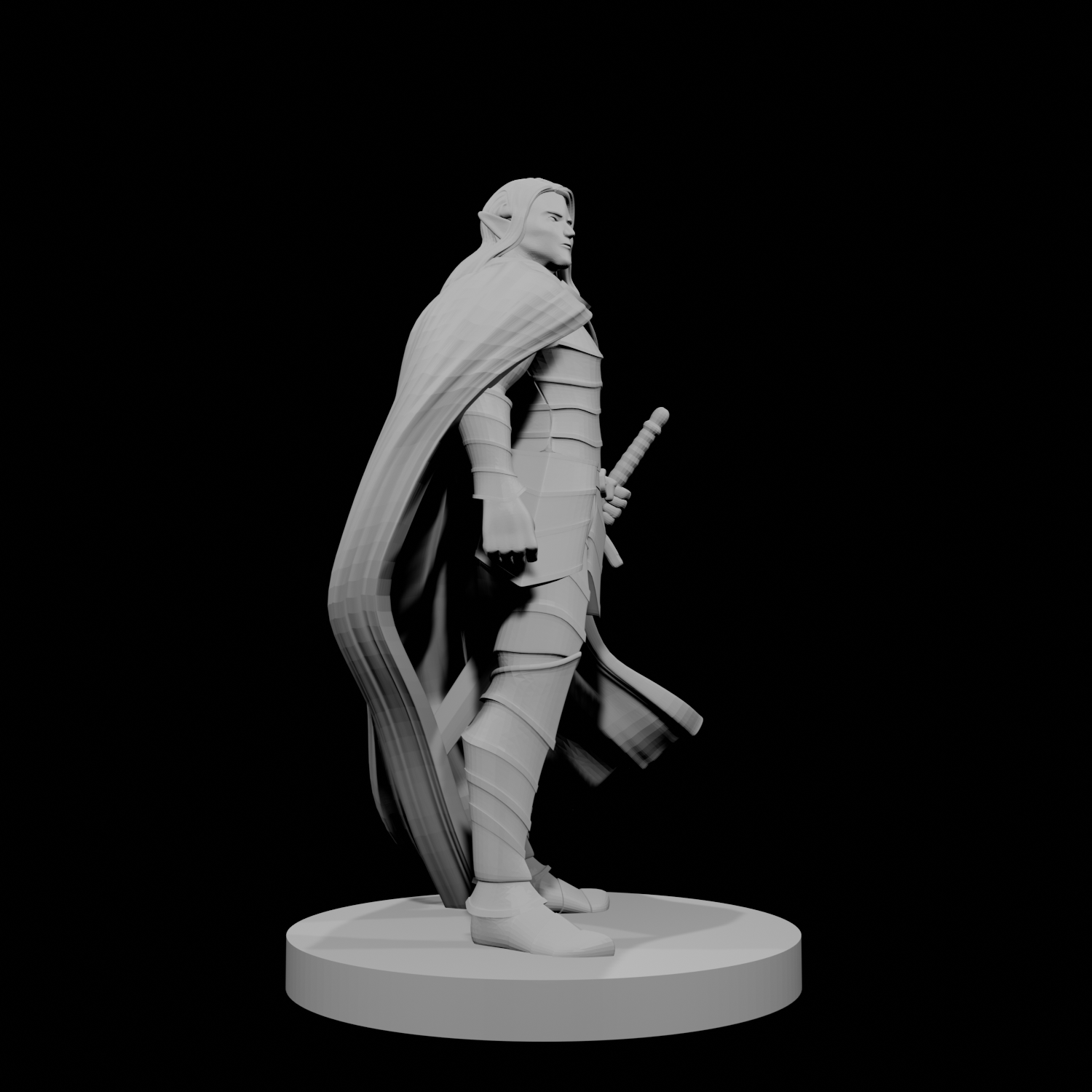 Elven Male Paladin