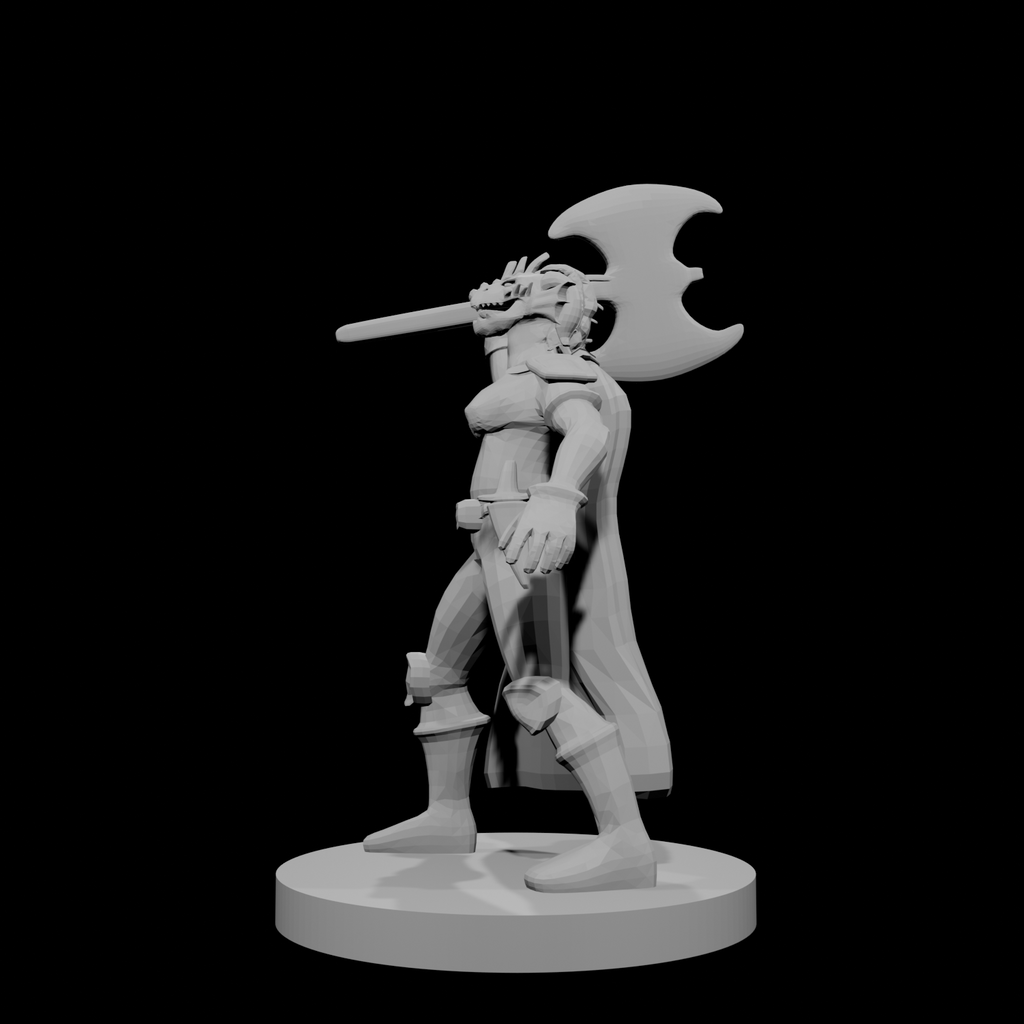 Female Dragonborn Barbarian