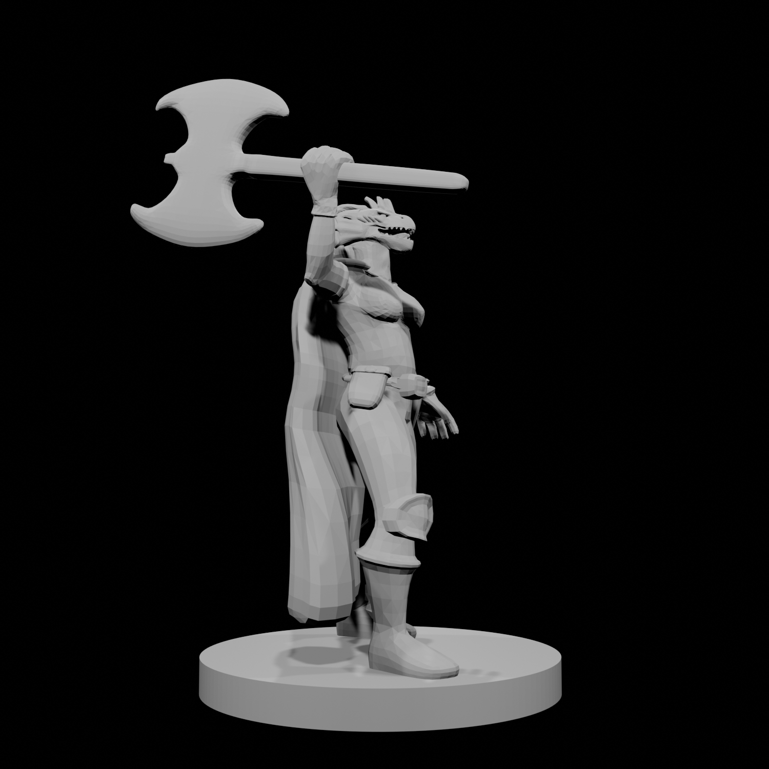 Female Dragonborn Barbarian