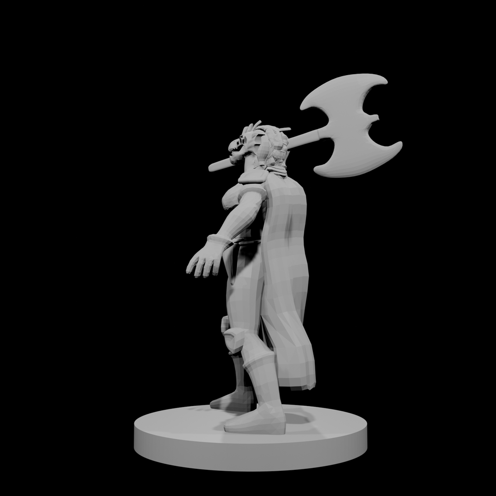 Female Dragonborn Barbarian