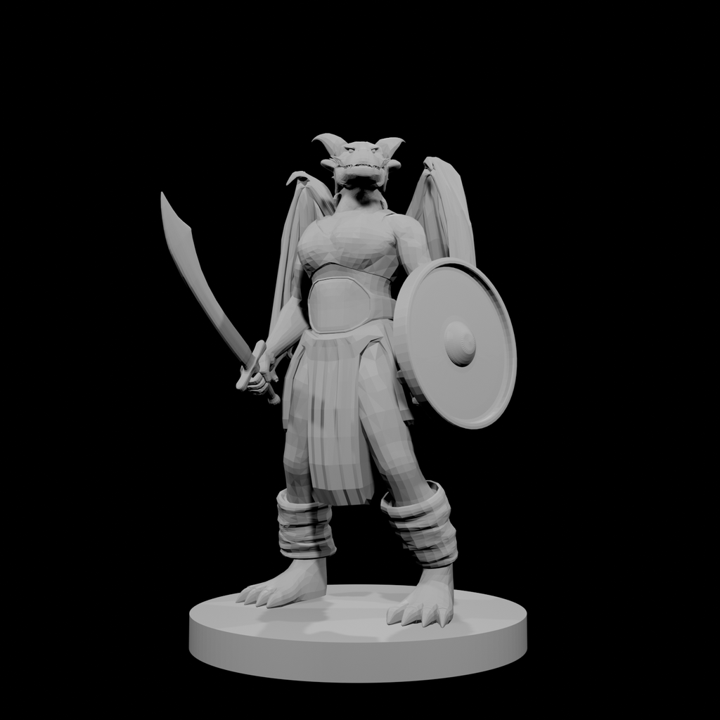 Female Dragonborn Druid