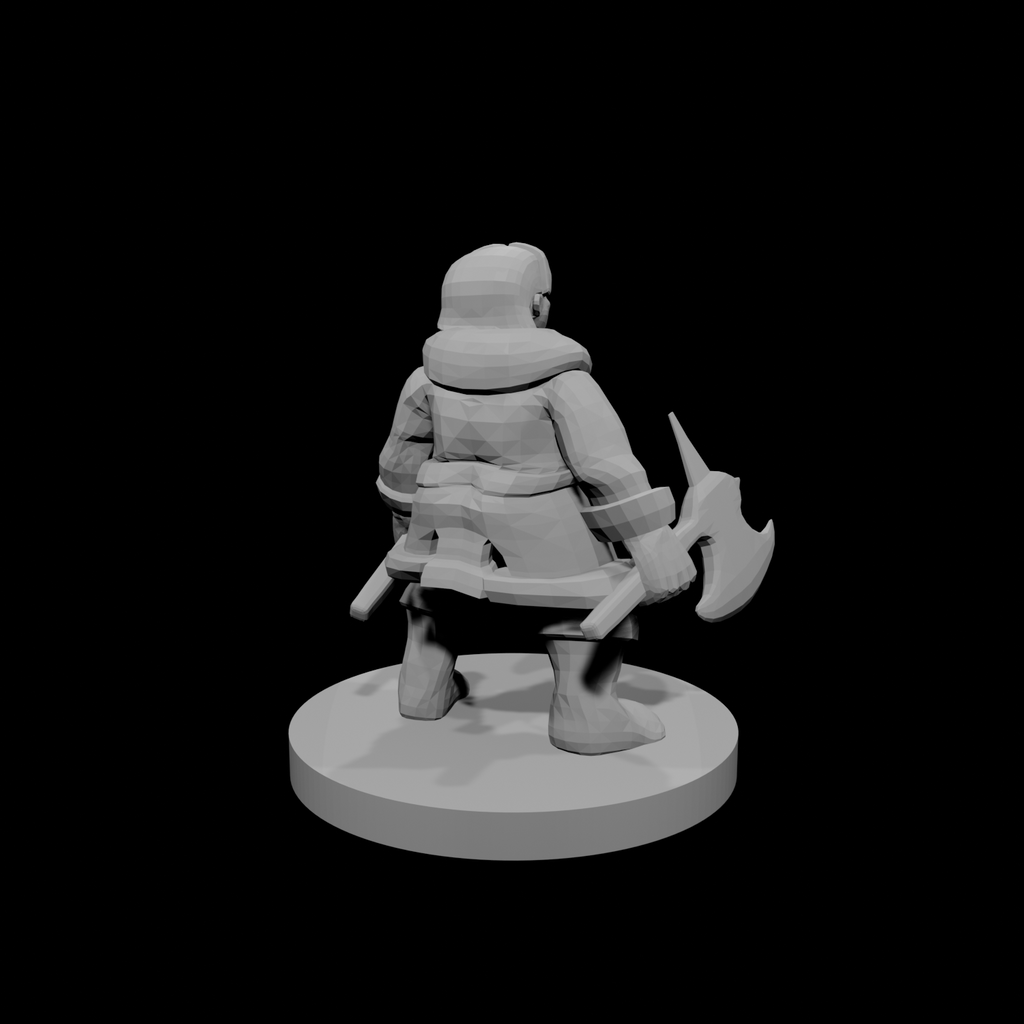 Female Dwarf Barbarian