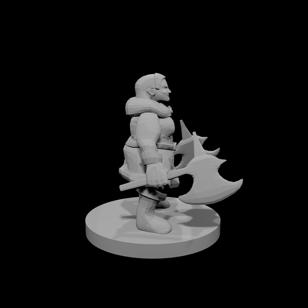 Female Dwarf Barbarian