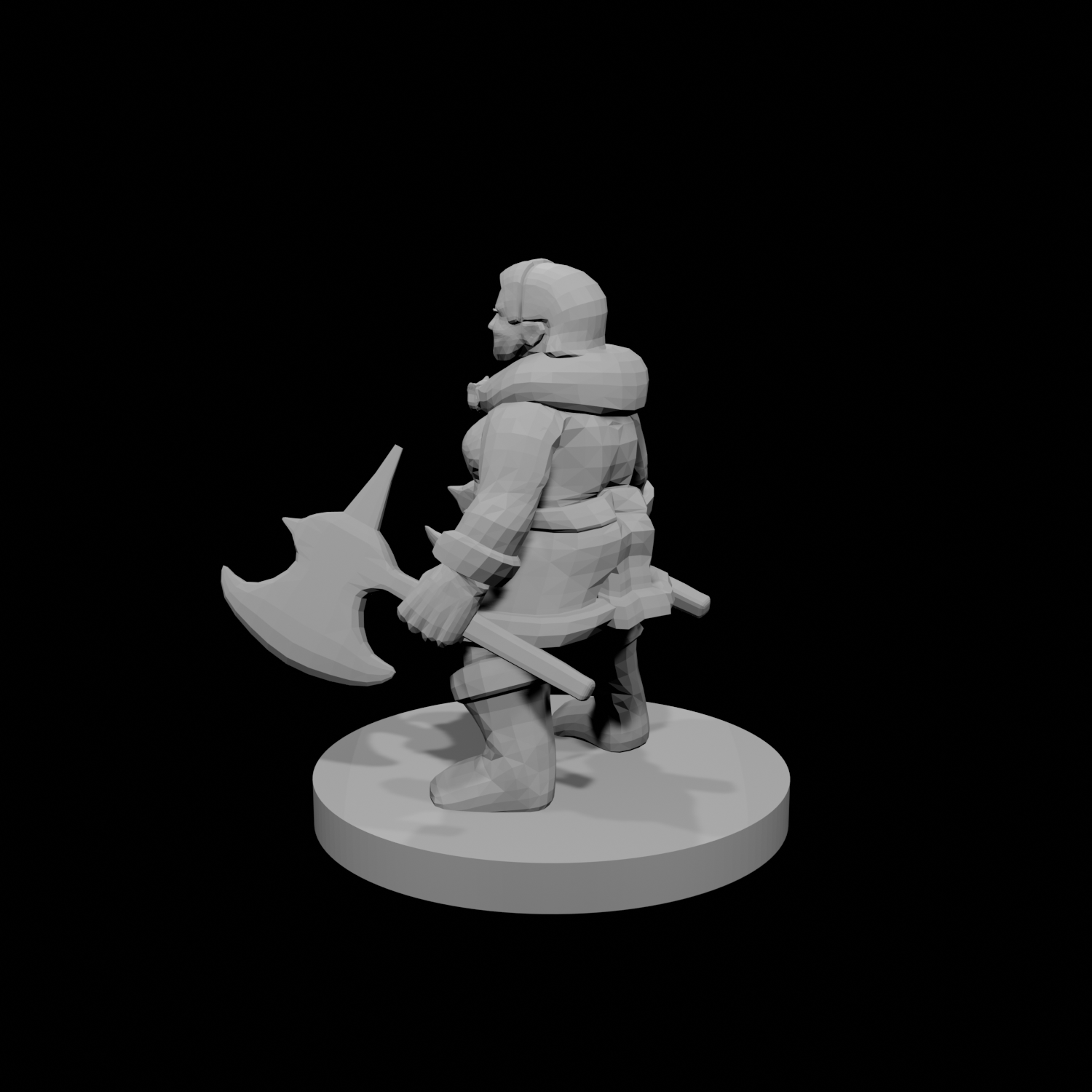 Female Dwarf Barbarian