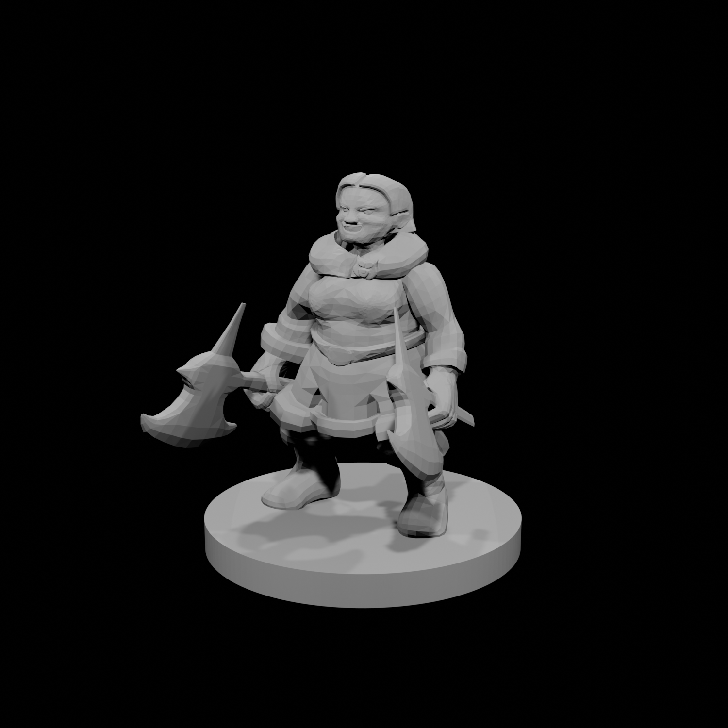 Female Dwarf Barbarian
