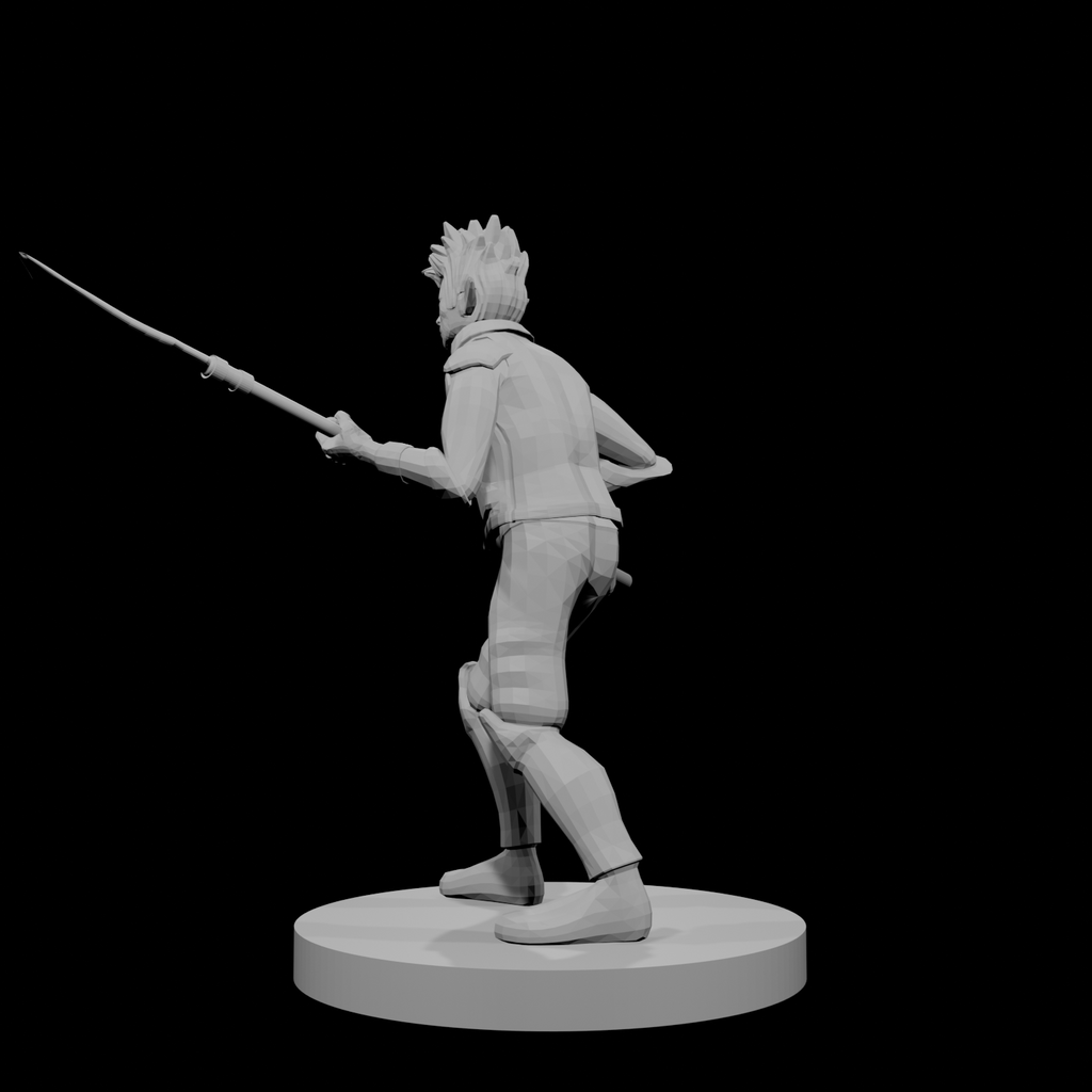 Female Elven Glaive Fighter