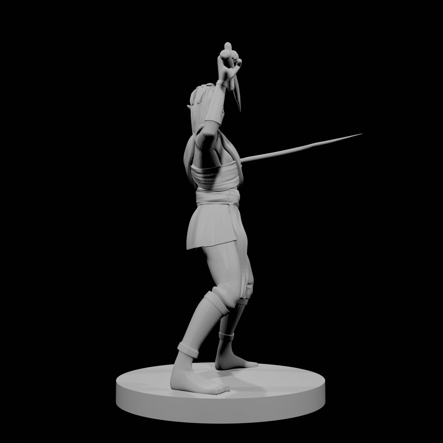 Female Elven Two Scimitar Jungle Fighter