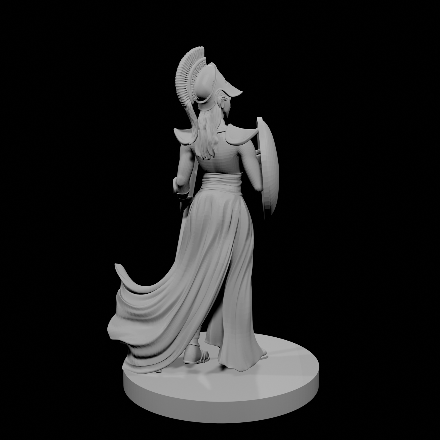 Female Greek Paladin