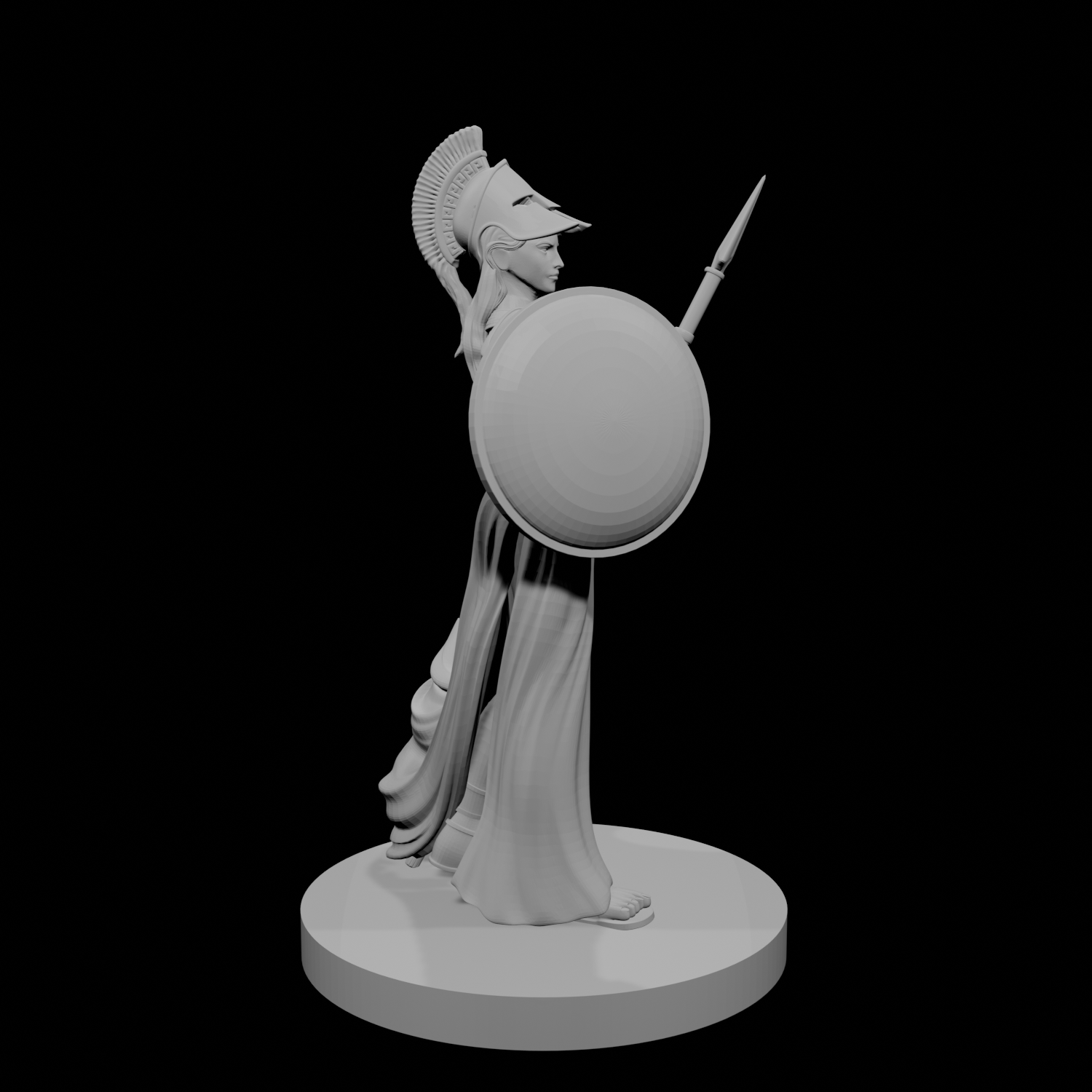 Female Greek Paladin
