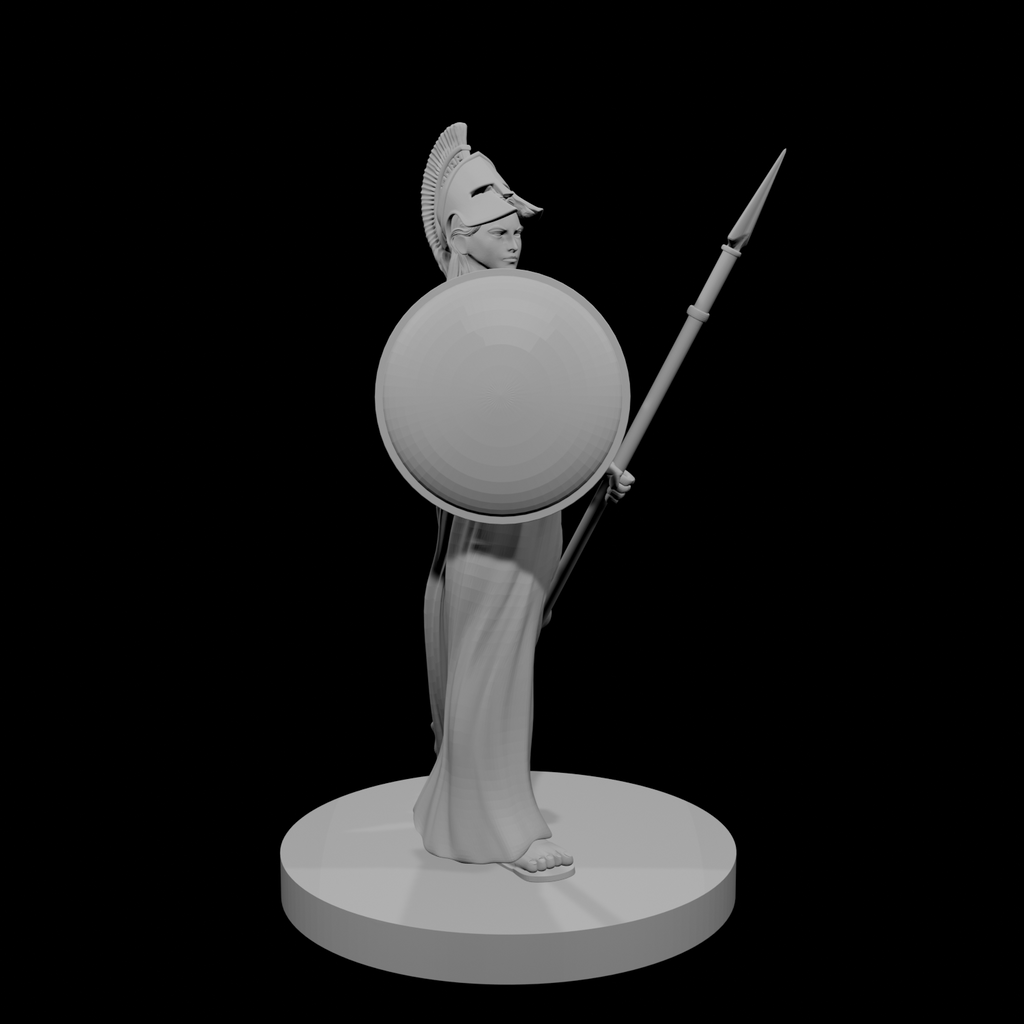 Female Greek Paladin