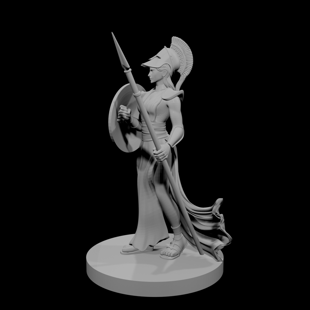 Female Greek Paladin