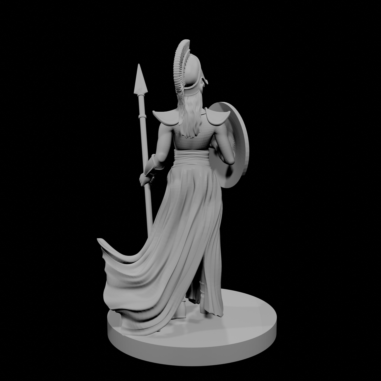Female Greek Paladin