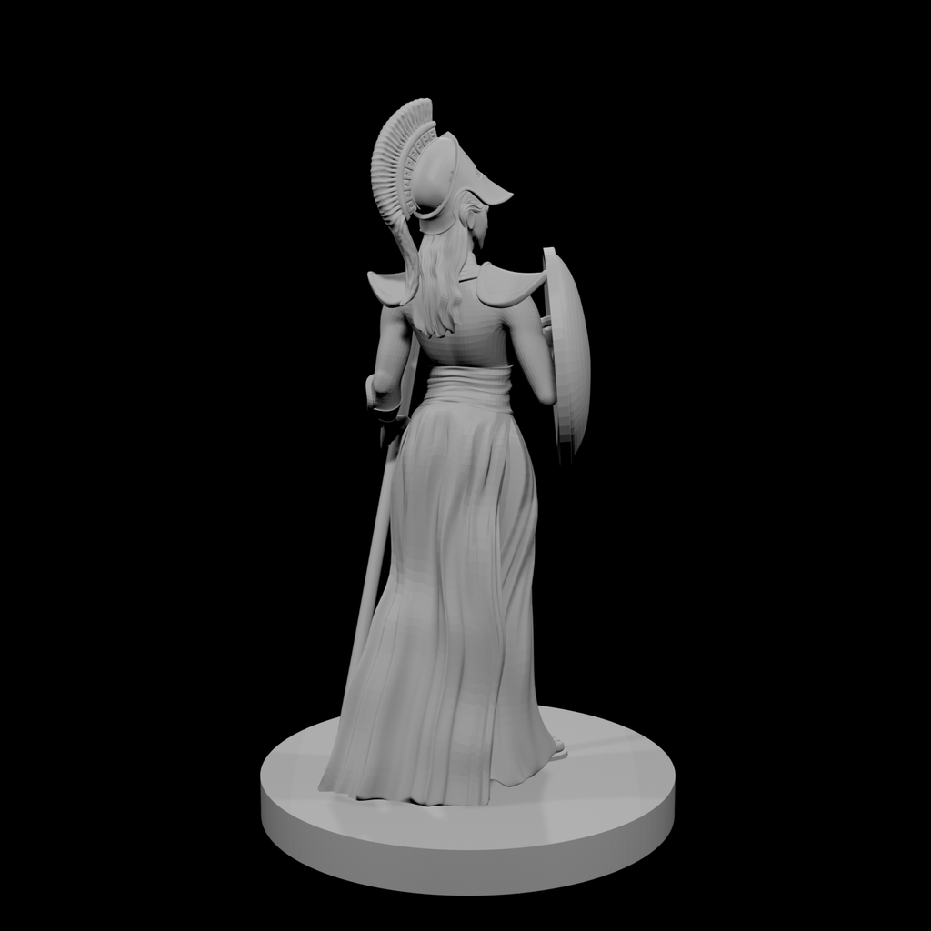 Female Greek Paladin 2