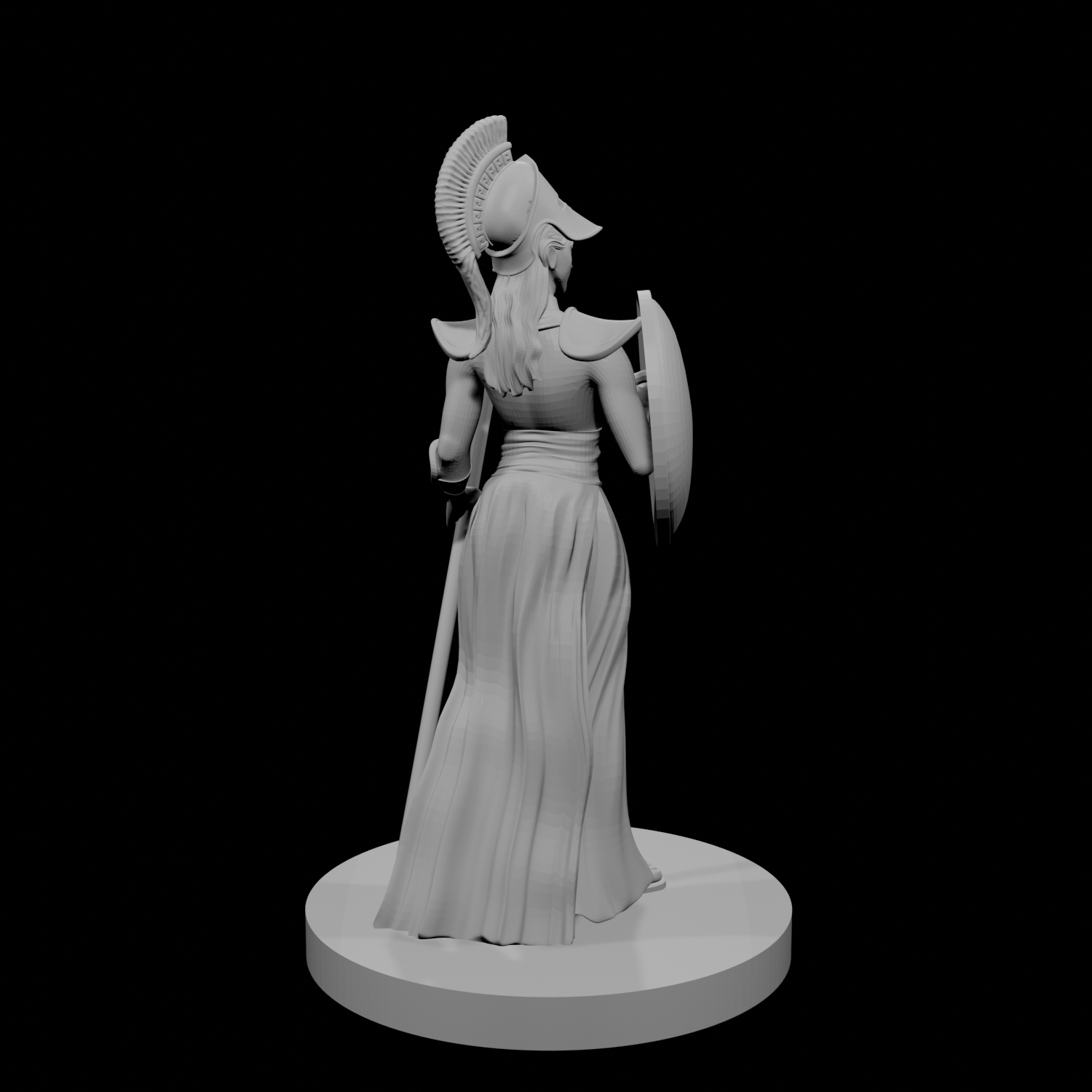 Female Greek Paladin 2