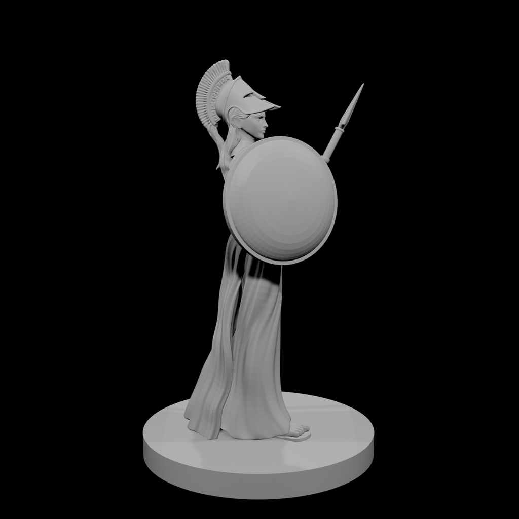Female Greek Paladin 2