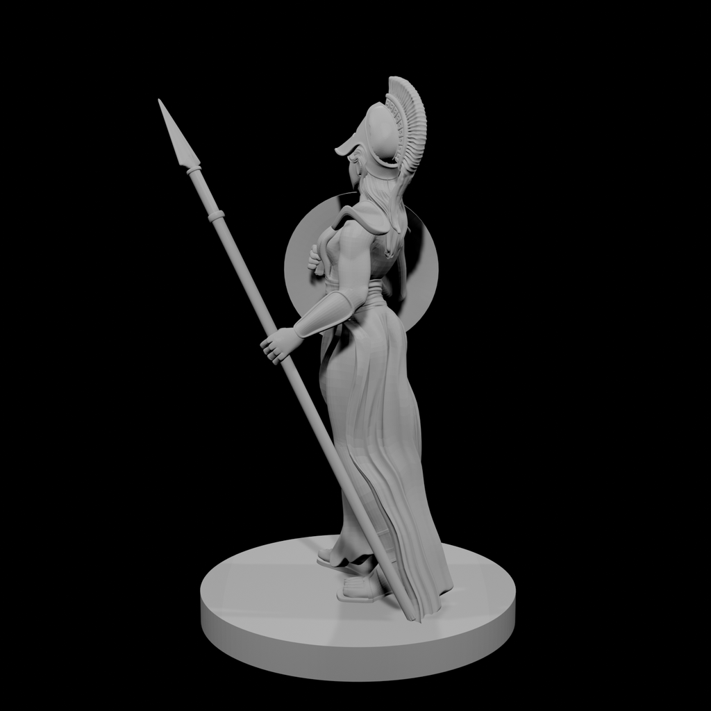 Female Greek Paladin 2